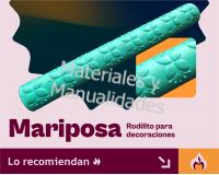 Rodillo flor Mariposa para Fondant  Marcar Porcelana Fría Repuja